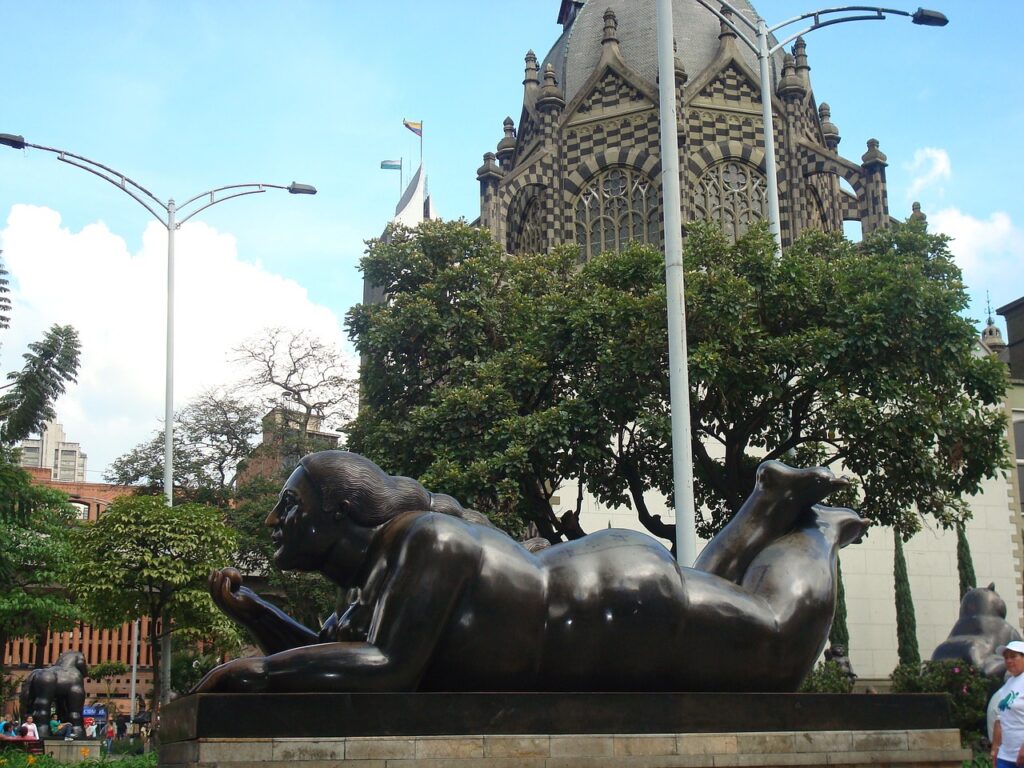medellín, colombia, botero
