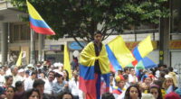 Marcha 20 de julio - Cra. 7, Bogotá