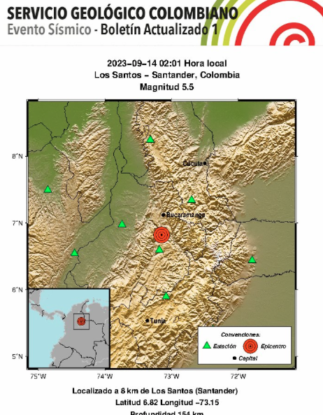 Servicio Geológico Colombiano - @sgcol twiter