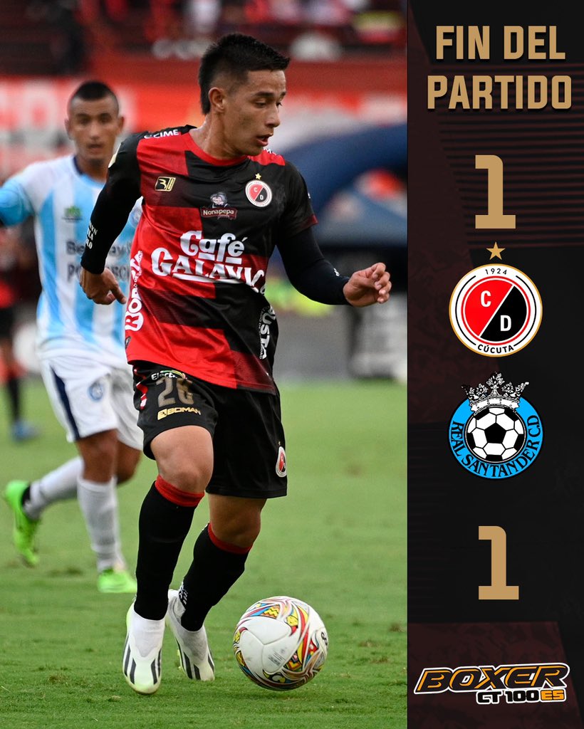 Cucuta Real empate - @cucutaoficial Twitter