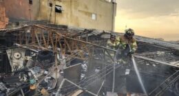 Bomberos Bogota Atención del invendio - @bomberosbogota Instagram