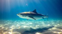 black shark underwater photo