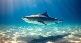 black shark underwater photo