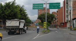 Vías exentas de Pico y Placa zona Occidental