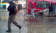 Llueve en Bogotá