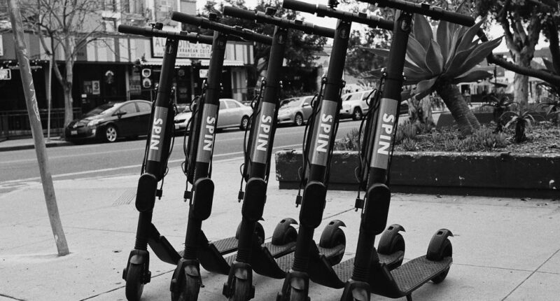 Spin Scooters in Isla Vista