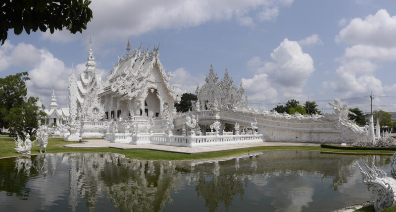 Wat Rong Khun, el Templo Blanco de Chiang Rai, Tailandia