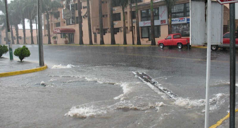 Lluvia en Tepic