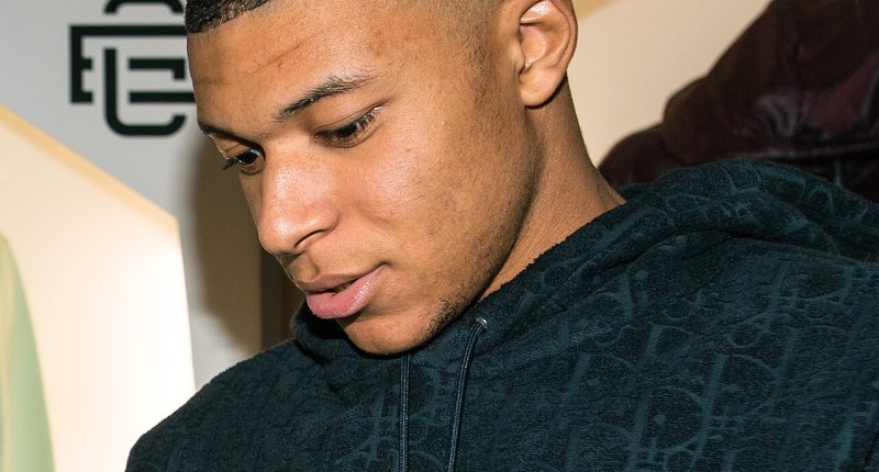 Retrato de Kylian Mbappé