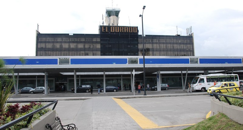 Terminal del Aeropuerto Internacional El Dorado de Bogotá