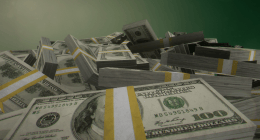 Fajos de billetes de 100 dólares