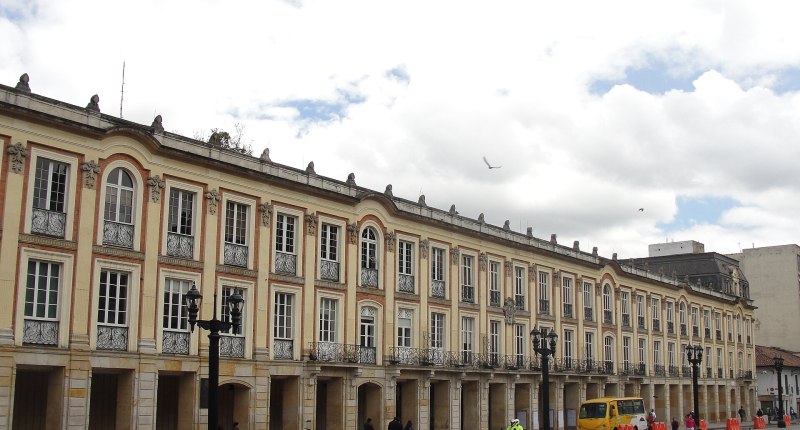 Fachada del Palacio Liévano, Bogotá