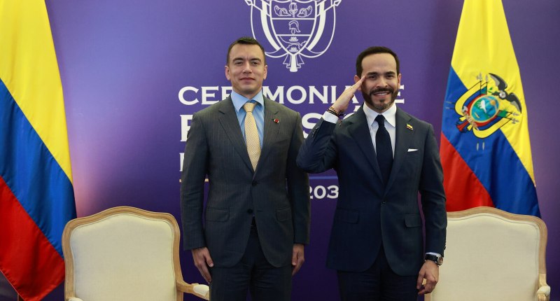 El presidente electo Abelardo de la Espriella en una reunión bilateral en Cali
